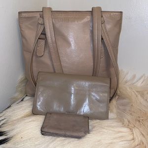 Rudsak Hand Bag Shoulder Bags Wallet Card Holder Leather Medium Beig…